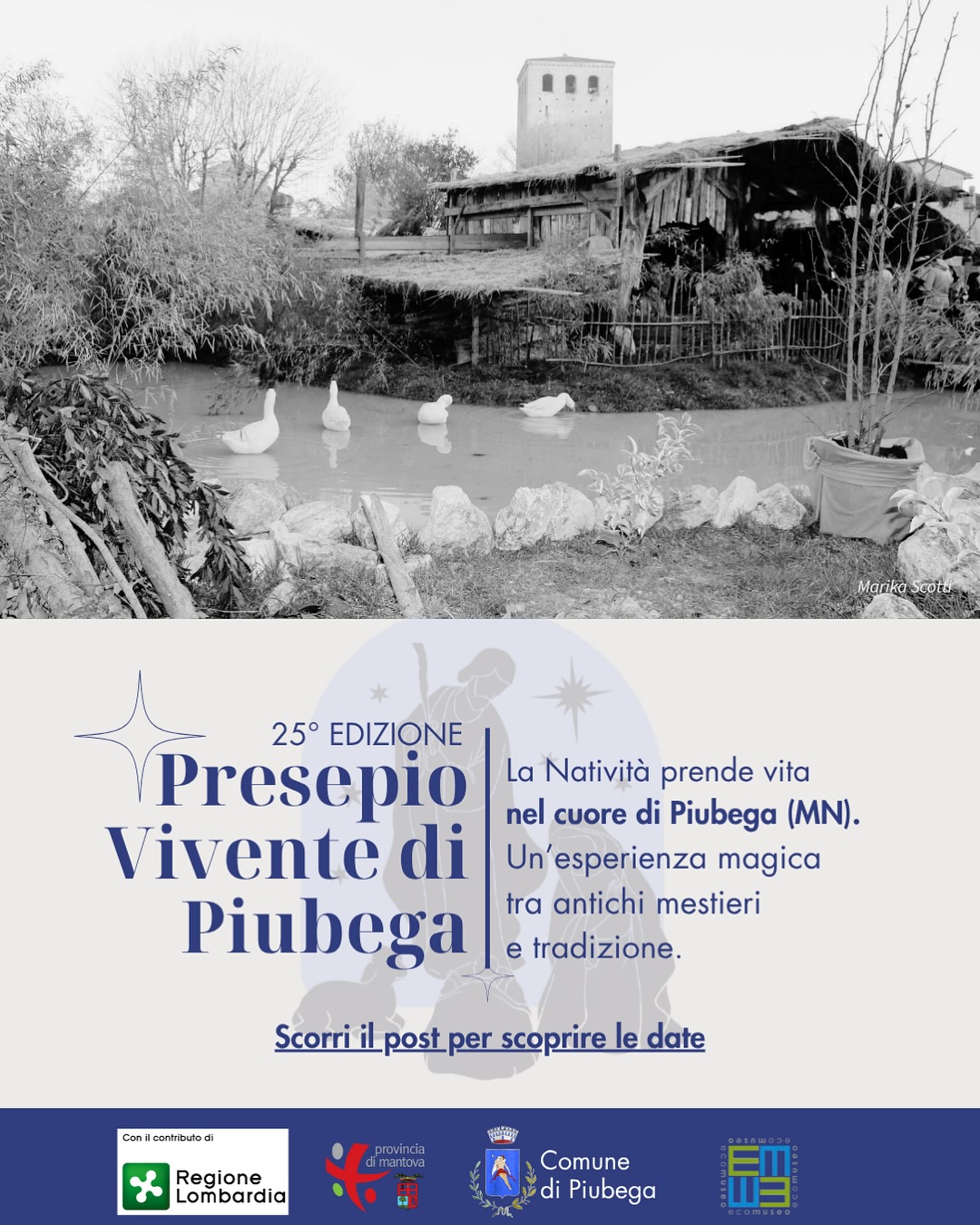 Piubega - Presepio Vivente di Piubega - Via Marconi