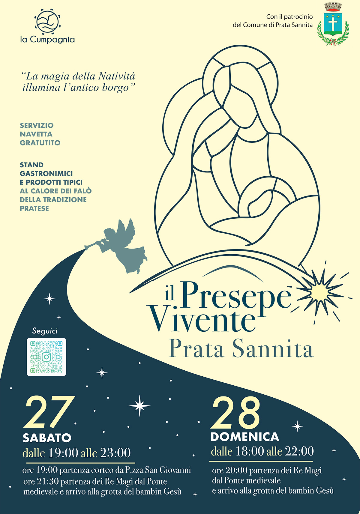 Prata Sannita  - Presepe Vivente di Prata Sannita - Borgo Medievale