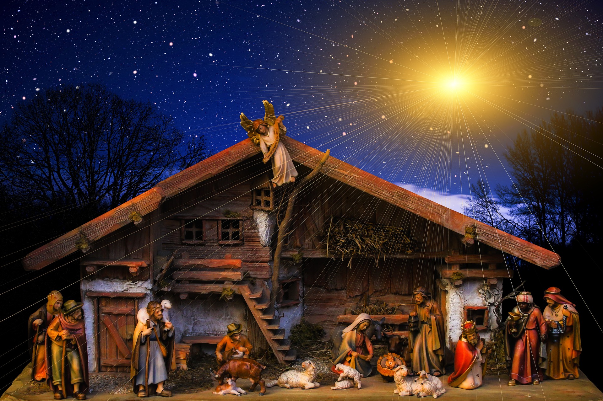 Alberobello - Presepe di Luce